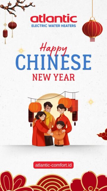 Happy Chinese New Year!
Atlantic Water Heater
French Brand Since 1968
Supérieur En Confort
www.atlantic-comfort.id
#atlanticwaterheater
#waterheater
#electricwaterheater
#pemanasair
#pemanasairterbaik
#SupérieurEnConfort
#simedprakarsaindonesia
